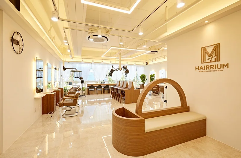 따뜻한미용실디자인