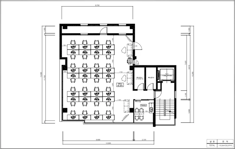사무실인테리어레이아웃