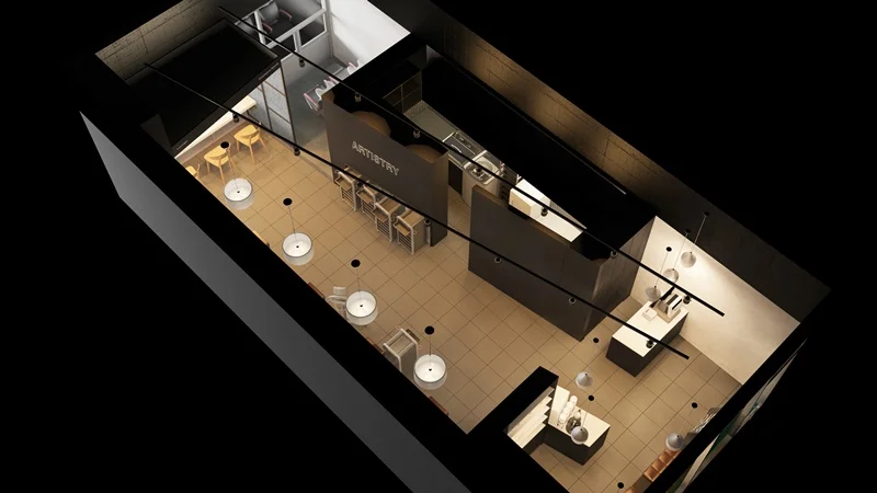 소형헤어샵레이아웃