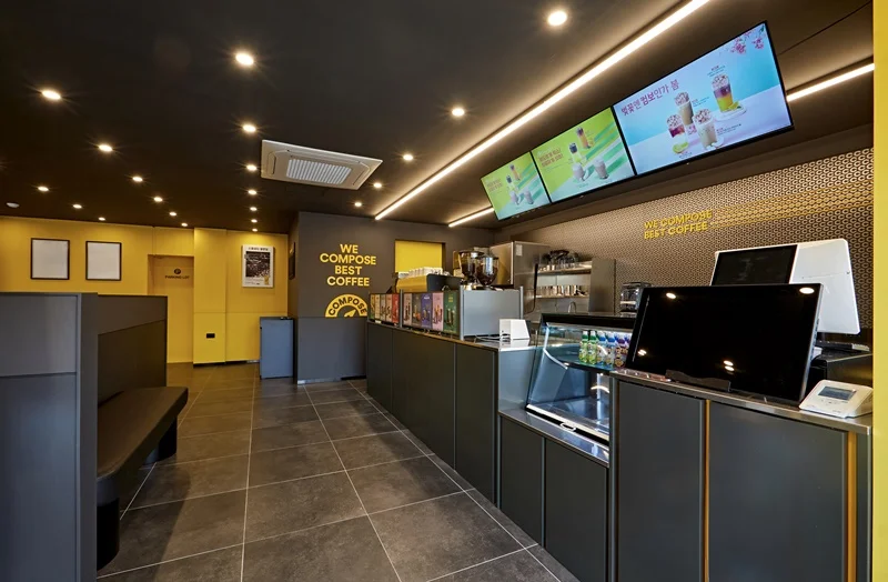 카페내부인테리어