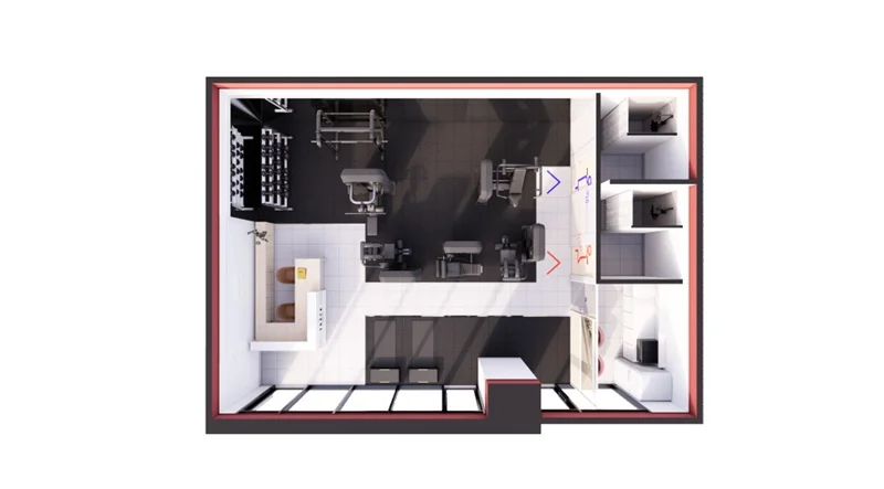 헬스장레이아웃