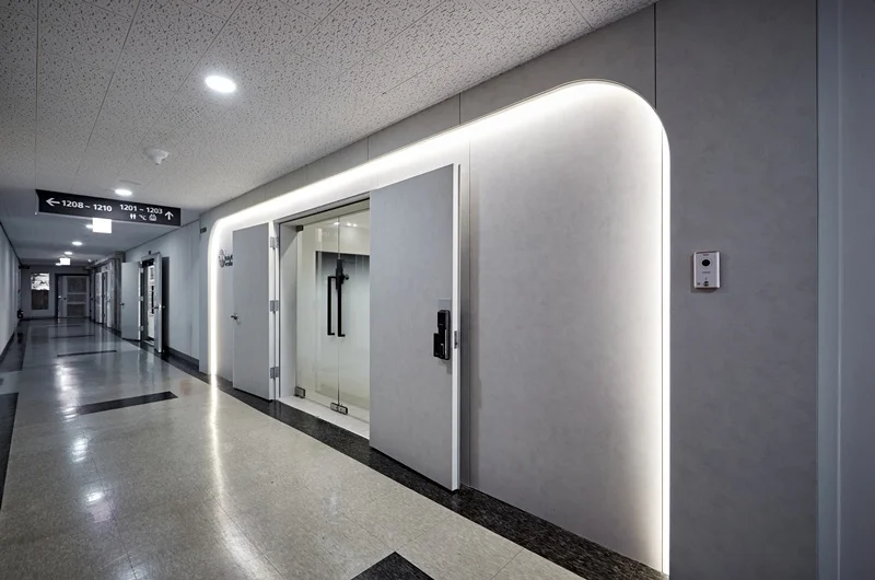 사무실입구파사드