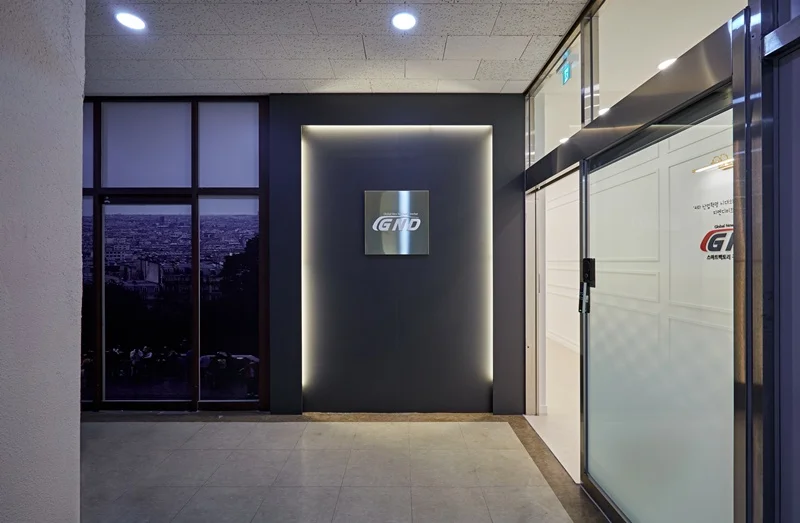 사무실입구파사드