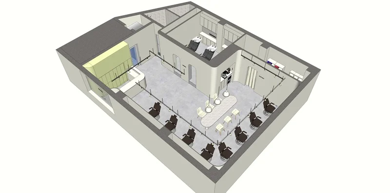 미용실레이아웃