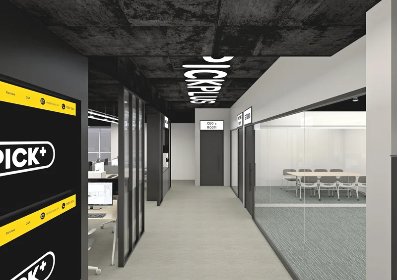 블랙사무실디자인