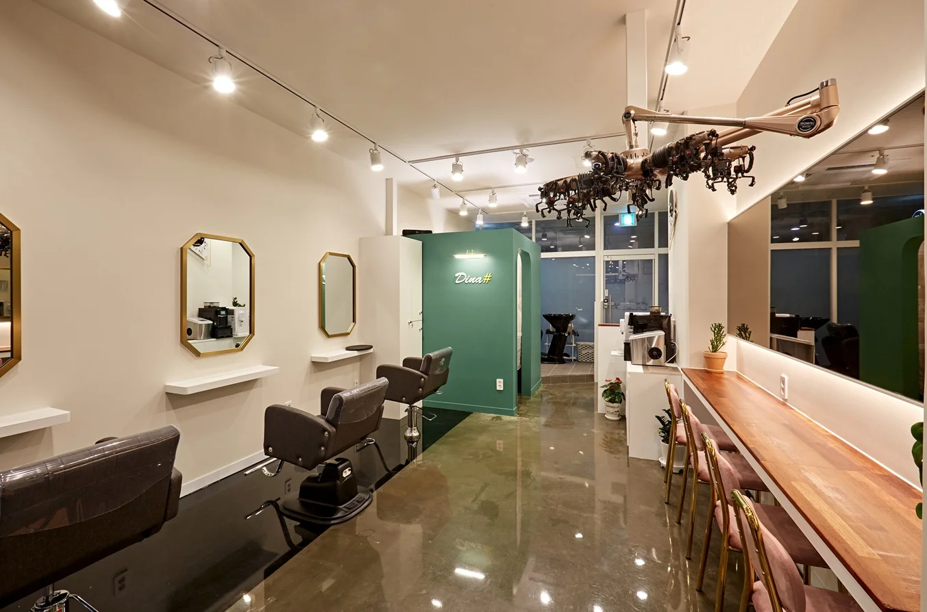 미용실내부인테리어