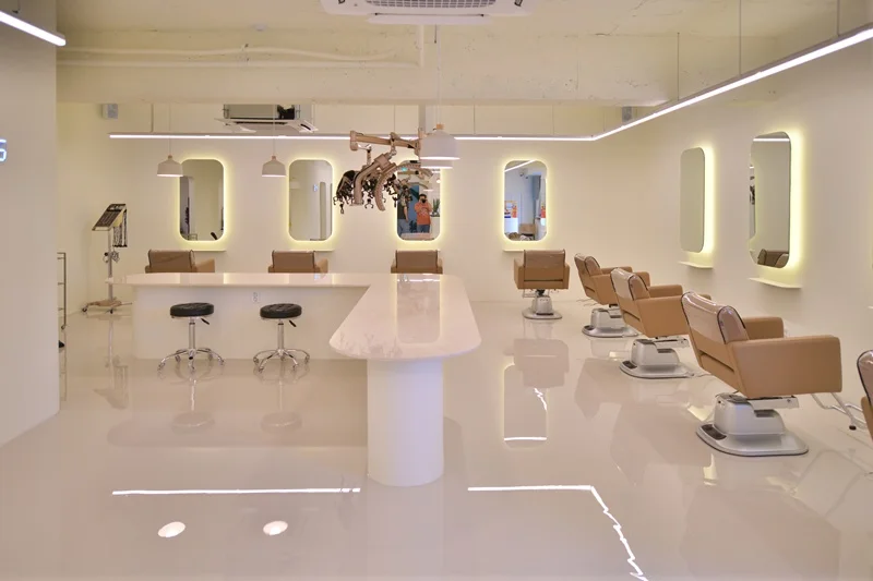 미용실휴게공간인테리어