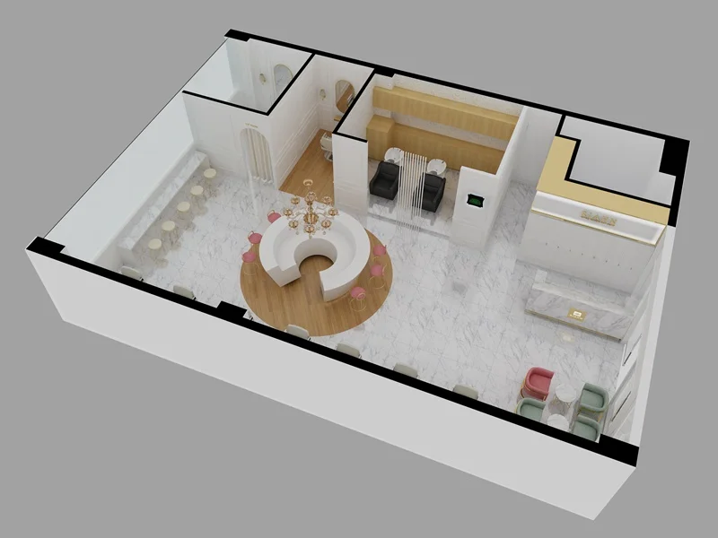 미용실레이아웃