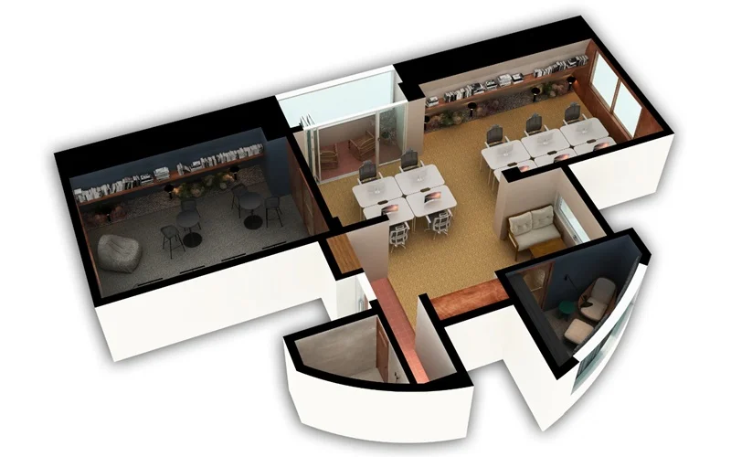 사무실인테리어레이아웃