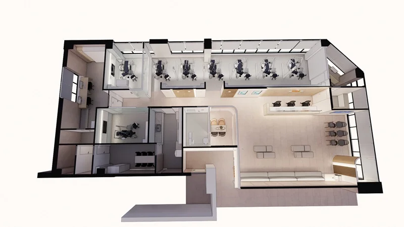 치과인테리어레이아웃 