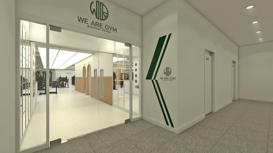 헬스장파사드디자인